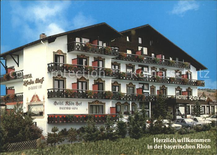 Oberleichtersbach Hotel Rhoen Hof Cafe Restaurant
