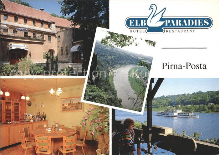 Pirna Hotel Restaurant Elb Paradies Stube Elbdampfer