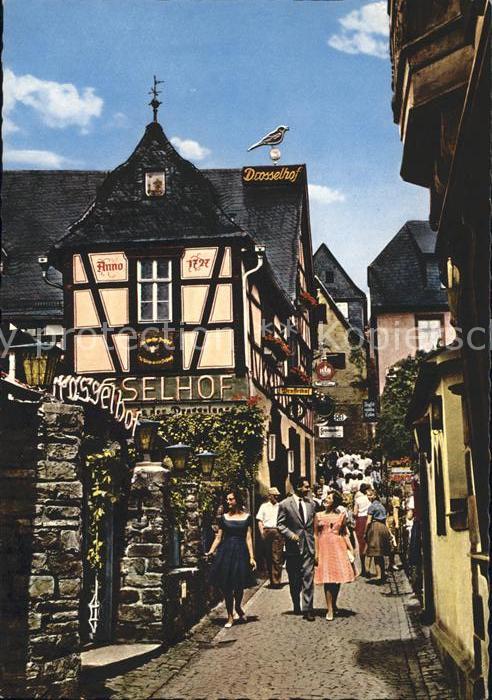 Ruedesheim Rhein In der Drosselgasse