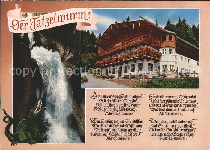 Oberaudorf Historischer Gasthof zum Feurigen Tatzelwurm
