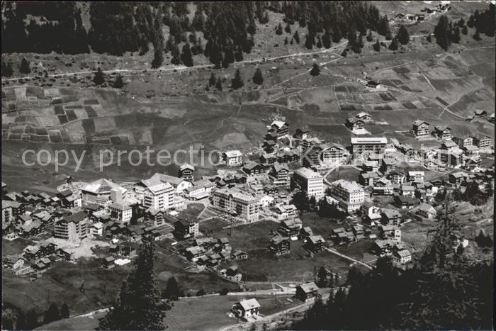Saas-Fee Blick vom Weg nach Plattjen