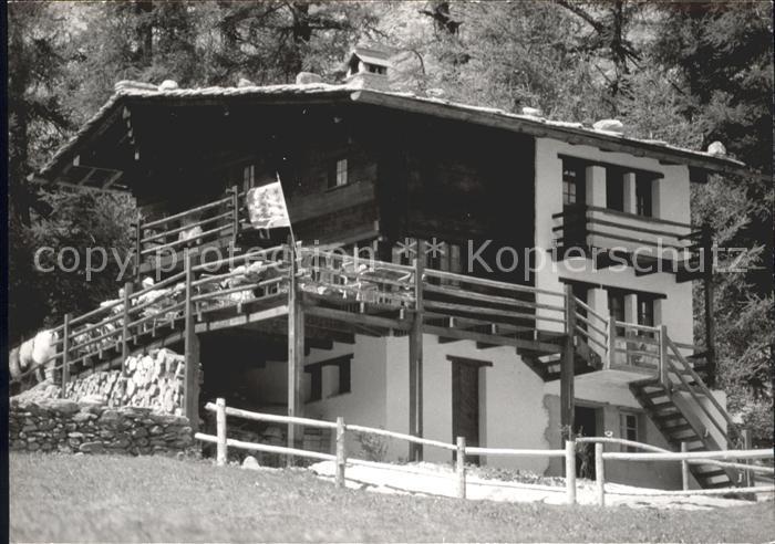 Valais Wallis Kanton Restaurant in den Bergen