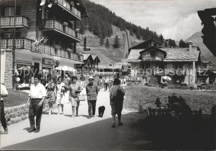 Valais Wallis Kanton Strassenpartie