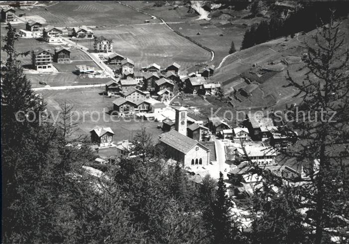 Valais Wallis Kanton Dorfpartie