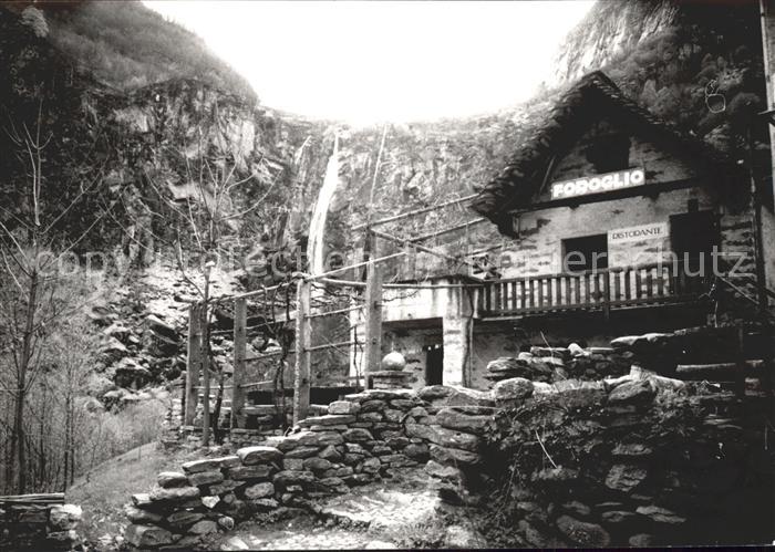 Foroglio Val Bavona Steinhaus