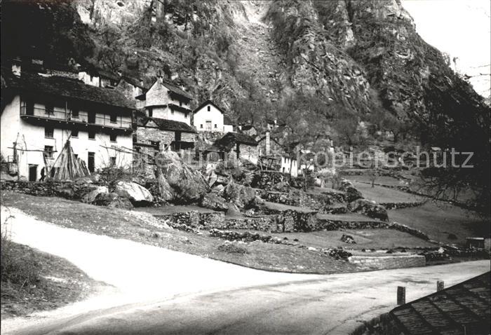 Fontana TI Dorfpartie Strasse