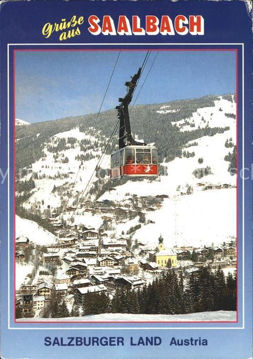 Seilbahn Schattberg Saalbach Salzburger Land