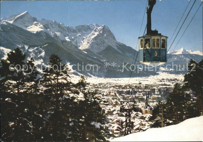 Seilbahn Wankbahn Zugspitzgruppe Garmisch-Partenkirchen