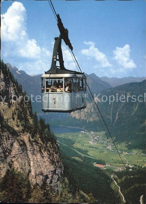 Seilbahn Dachstein Obertraun Krippenstein Hallstaetter-See