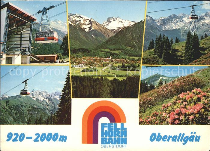 Seilbahn Fellhornbahn Oberstdorf Oberallgaeu