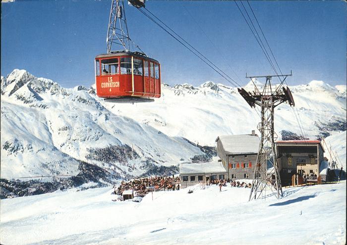 Seilbahn Corvatsch Oberengadin Mittelstation