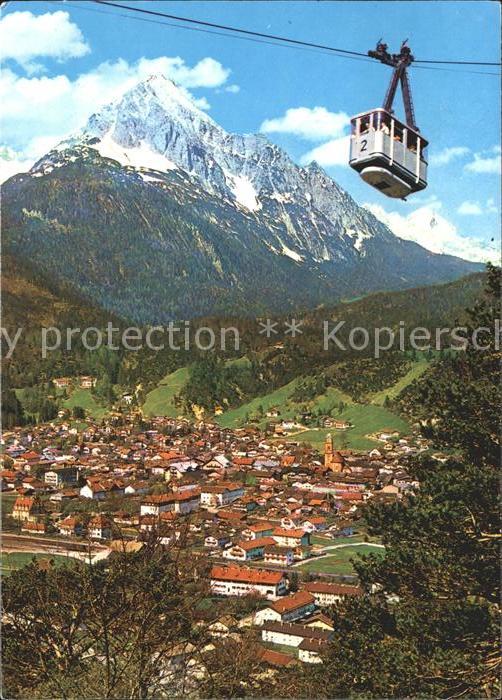 Seilbahn Karwendelbahn Mittenwald Wettersteinspitze
