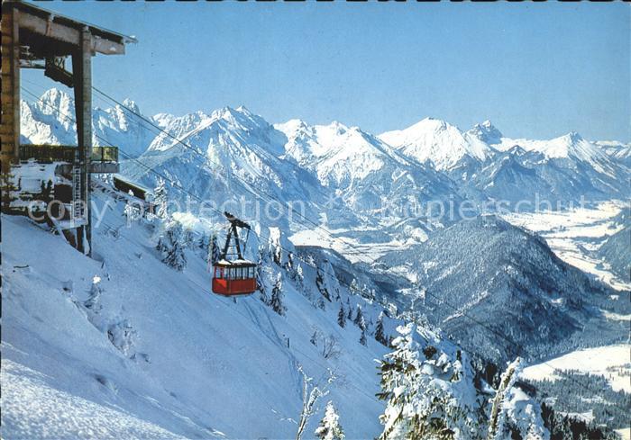 Seilbahn Tegelbergbahn Köllespitze Gimpel Sebens