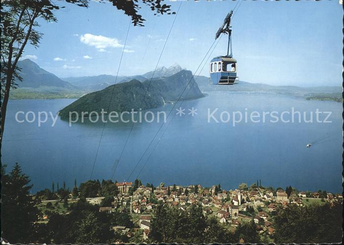 Seilbahn Vitznau Hinterbergen Rigi Vierwaldstaettersee Stanserhorn