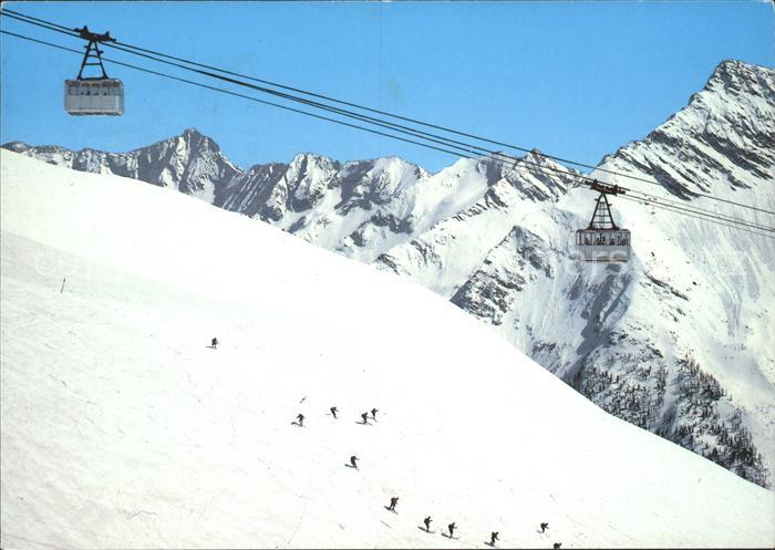 Seilbahn Ankogel Mallnitz Saeuleck Maresen Spitze