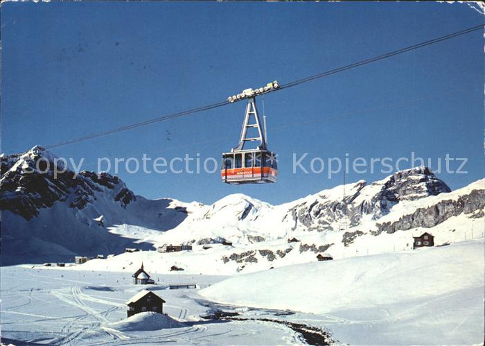 Seilbahn Distelboden-Bonistock Melchsee-Frutt Bruenighaupt