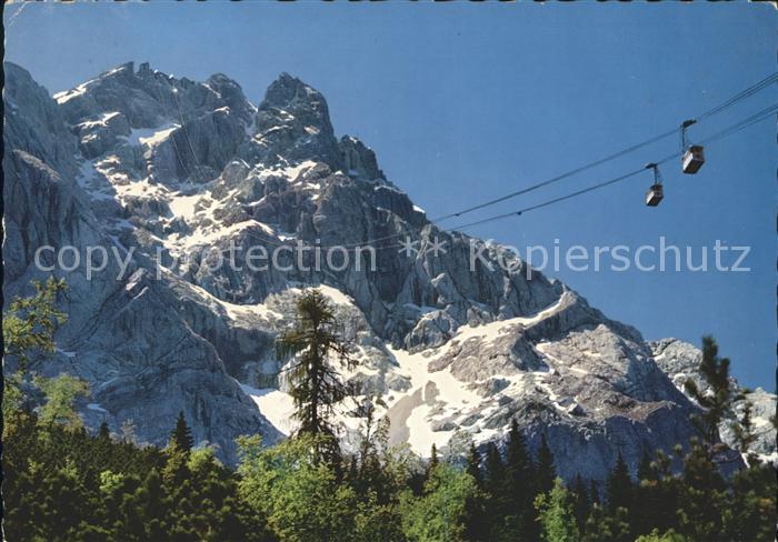 Seilbahn Zugspitzbahn Eibsee-Zugspitze Zugspitzgipfel