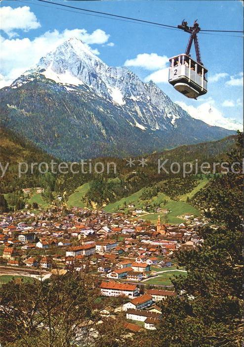 Seilbahn Karwendelbahn Mittenwald Wettersteinspitze Alpspitze