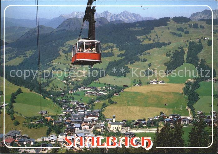 Seilbahn Schattberg Saalbach Salzburger Land