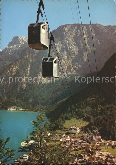 Seilbahn Salzberg Hallstatt Krippenstein Dachstein Massiv