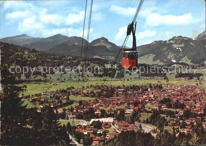 Seilbahn Nebelhorn Oberstdorf Allgaeuer Alpen