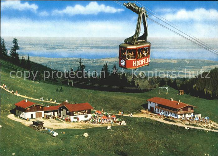 Seilbahn Hochfelln Bründlingalm Chiemsee