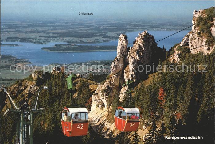 Seilbahn Kampenwand Aschau Chiemgau
