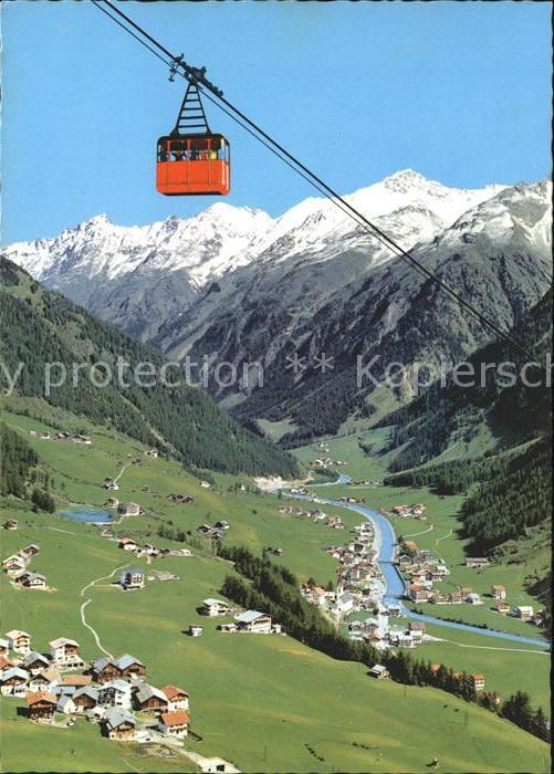 Seilbahn oetztaler Gletscherbahn Soelden