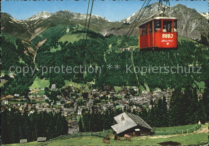Seilbahn Davos Strela Schatzalp Schiahoerner