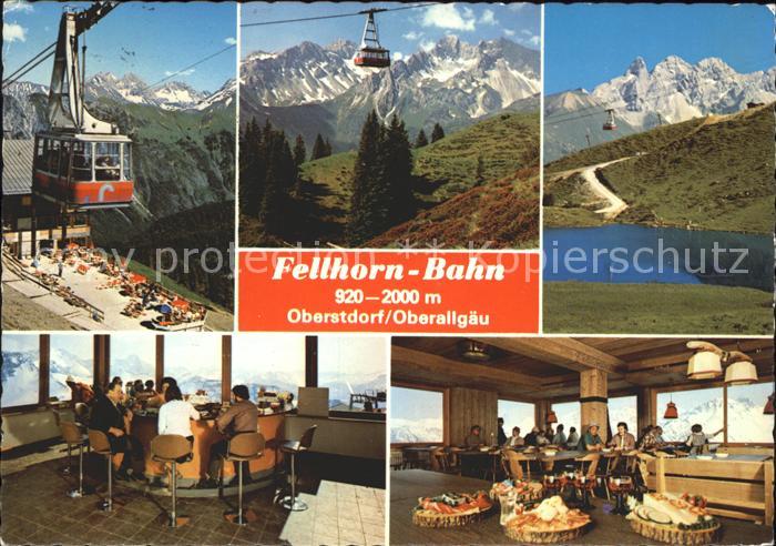 Seilbahn Fellhorn Oberstdorf-Birgsautal Oberallgaeu