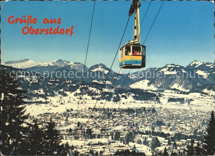 Seilbahn Nebelhorn Oberstdorf Allgäu Hoher Ifen