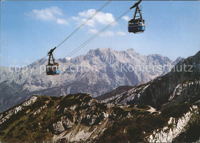 Seilbahn Hochalm Osterfelder Kopf Dreitorspitze