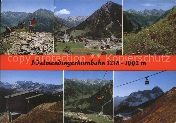Seilbahn Walmendingerhorn Mittelberg Kleinwalsertal