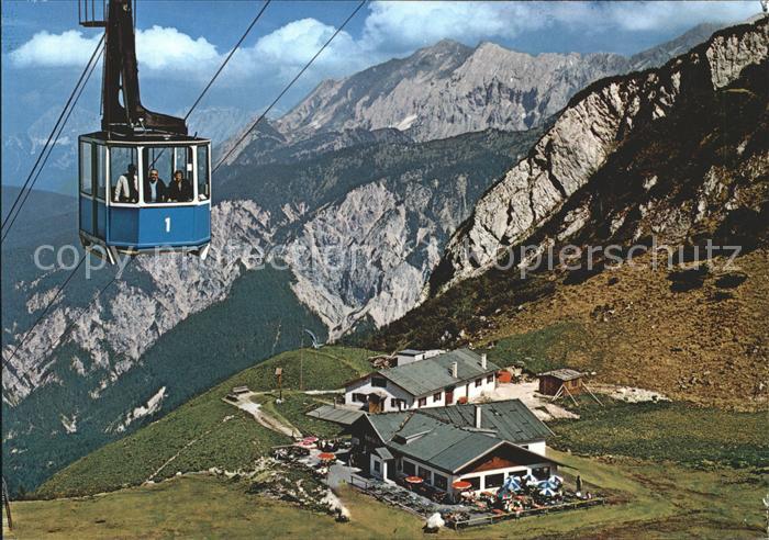 Seilbahn Hochalm Garmisch-Partenkirchen Wettersteingebirge