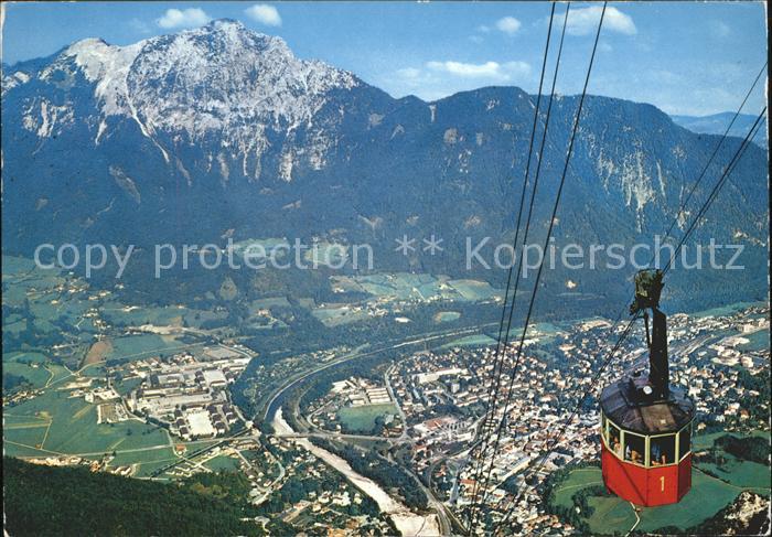 Seilbahn Predigtstuhl Bad Reichenhall Hochstaufe