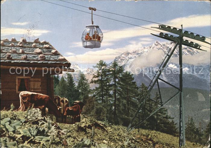 Seilbahn Jenner Spinnerkaser Watzmann Berchtesgaden Koenigssee