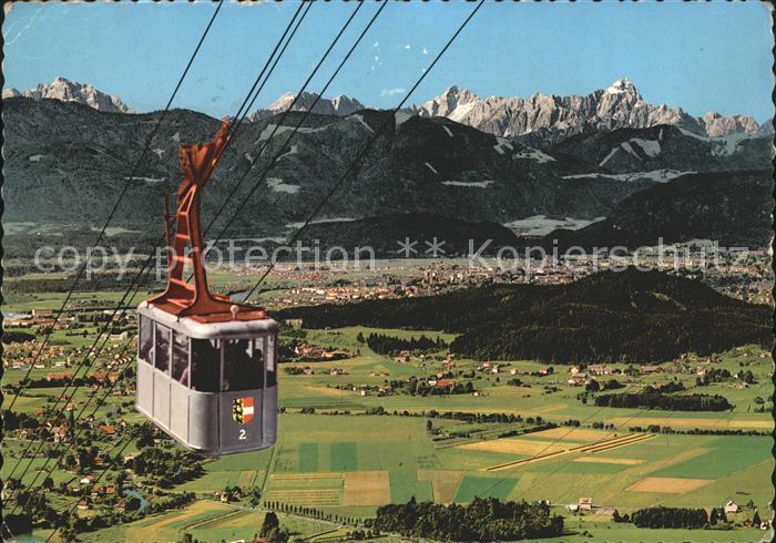 Seilbahn Kanzel Villach Julische Alpen Mangart