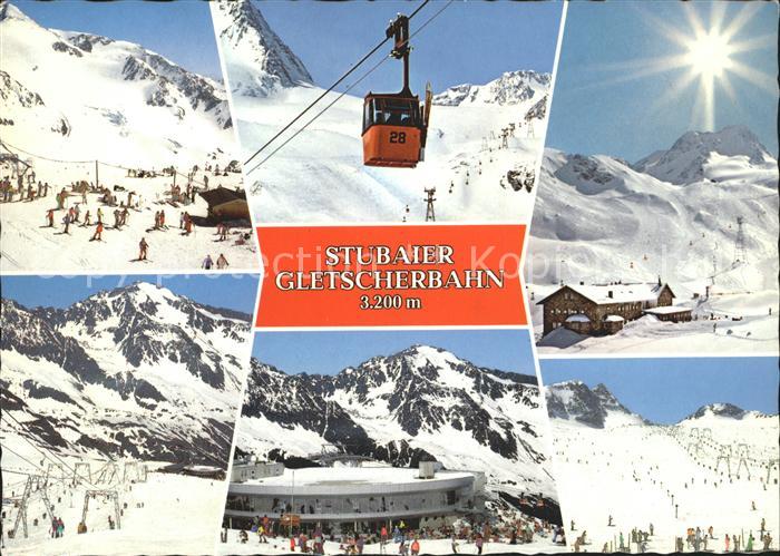 Seilbahn Stubaier Gletscherbahn Gaiskarlift Jausenstation Jochdohle Schaufelspit