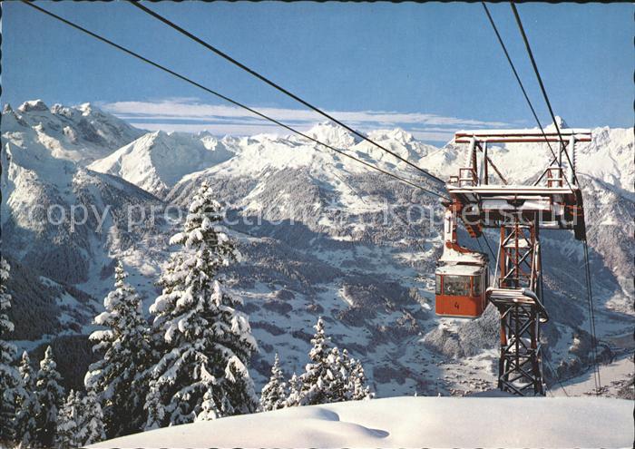Seilbahn Hochjoch Schruns Golm Zimba