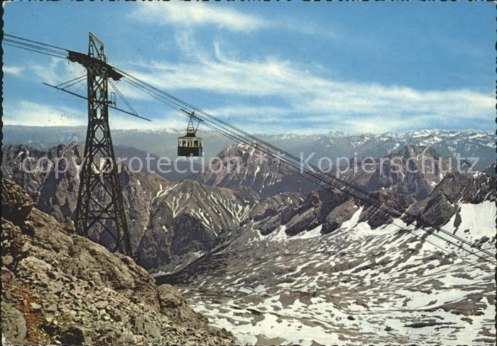 Seilbahn Zugspitzgipfel Hohe Munde Inntal Hohe T