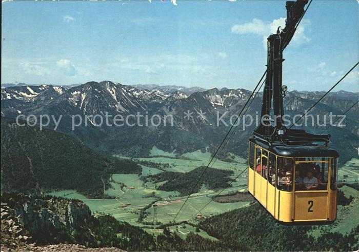 Seilbahn Wendelstein Rothwand Miesing Spitzingse