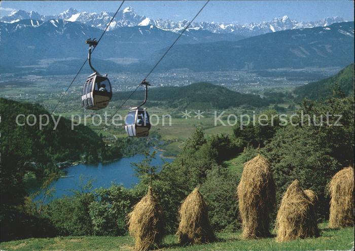 Seilbahn Kanzelbahn Gerlitzen Ossiachersee Villach Julischen Alpen