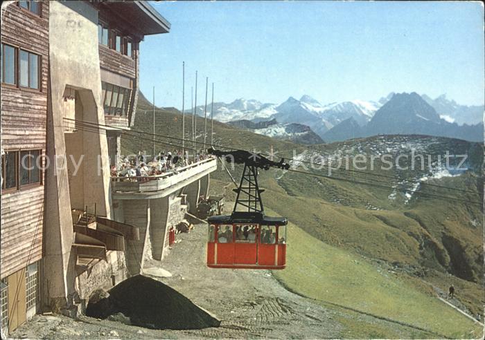 Seilbahn Nebelhorn-Bergstation Oberstdorf Allgäu
