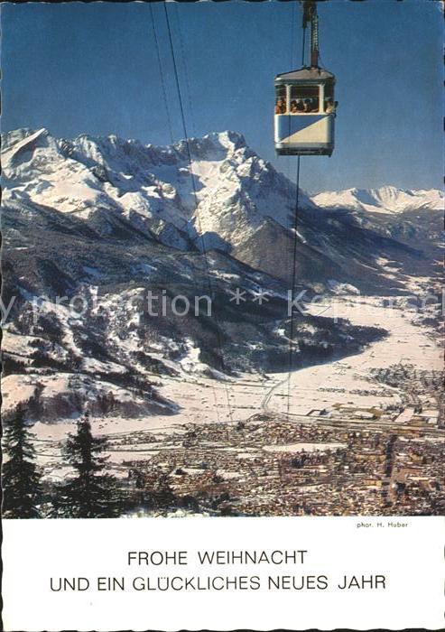 Seilbahn Wankbahn Garmisch-Partenkirchen Zugspitzgruppe