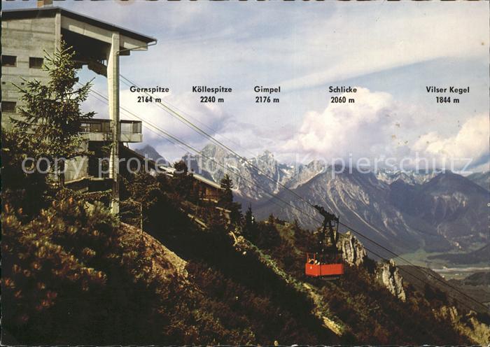 Seilbahn Tegelberg Tiroler Hochgebirge