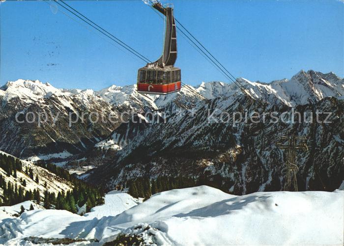 Seilbahn Fellhorn Oberstdorf Allgaeu