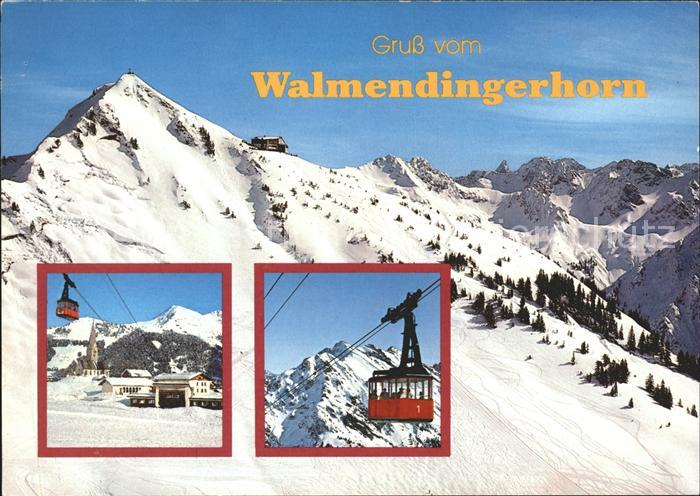 Seilbahn Walmendingerhorn Kleinwalsertal