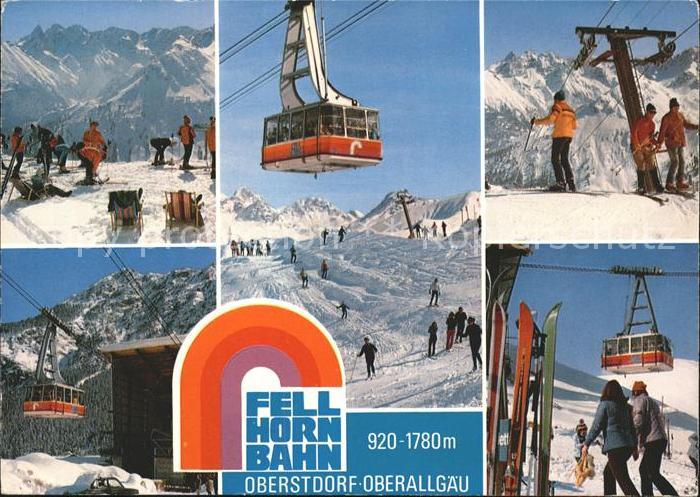 Seilbahn Fellhorn Oberstdorf-Oberallgaeu Faistenoy Stillachtal