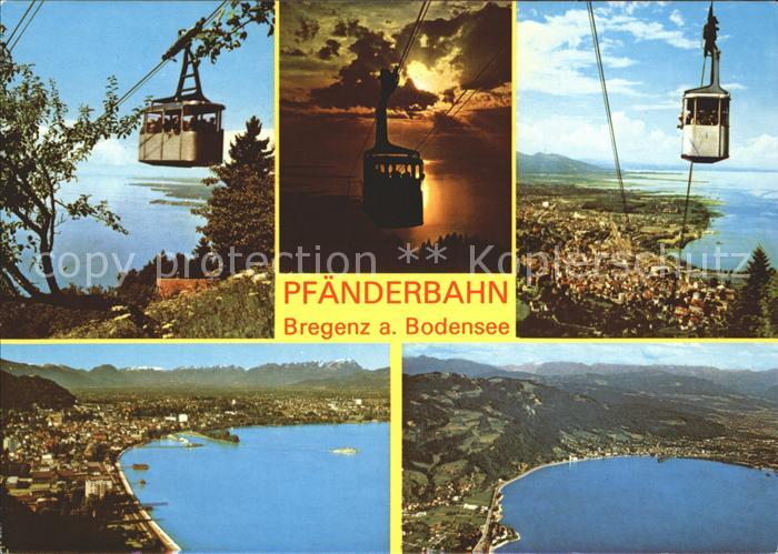 Seilbahn Pfaenderbahn Bregenz am Bodensee
