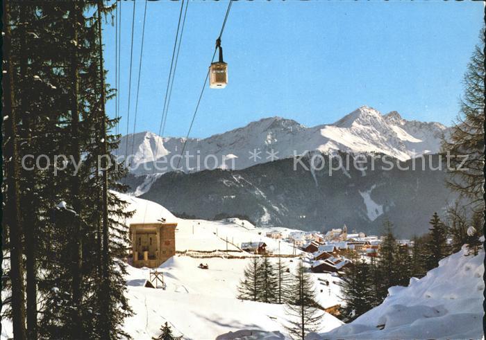 Seilbahn Komperdell Serfaus Koelner Haus Tirol